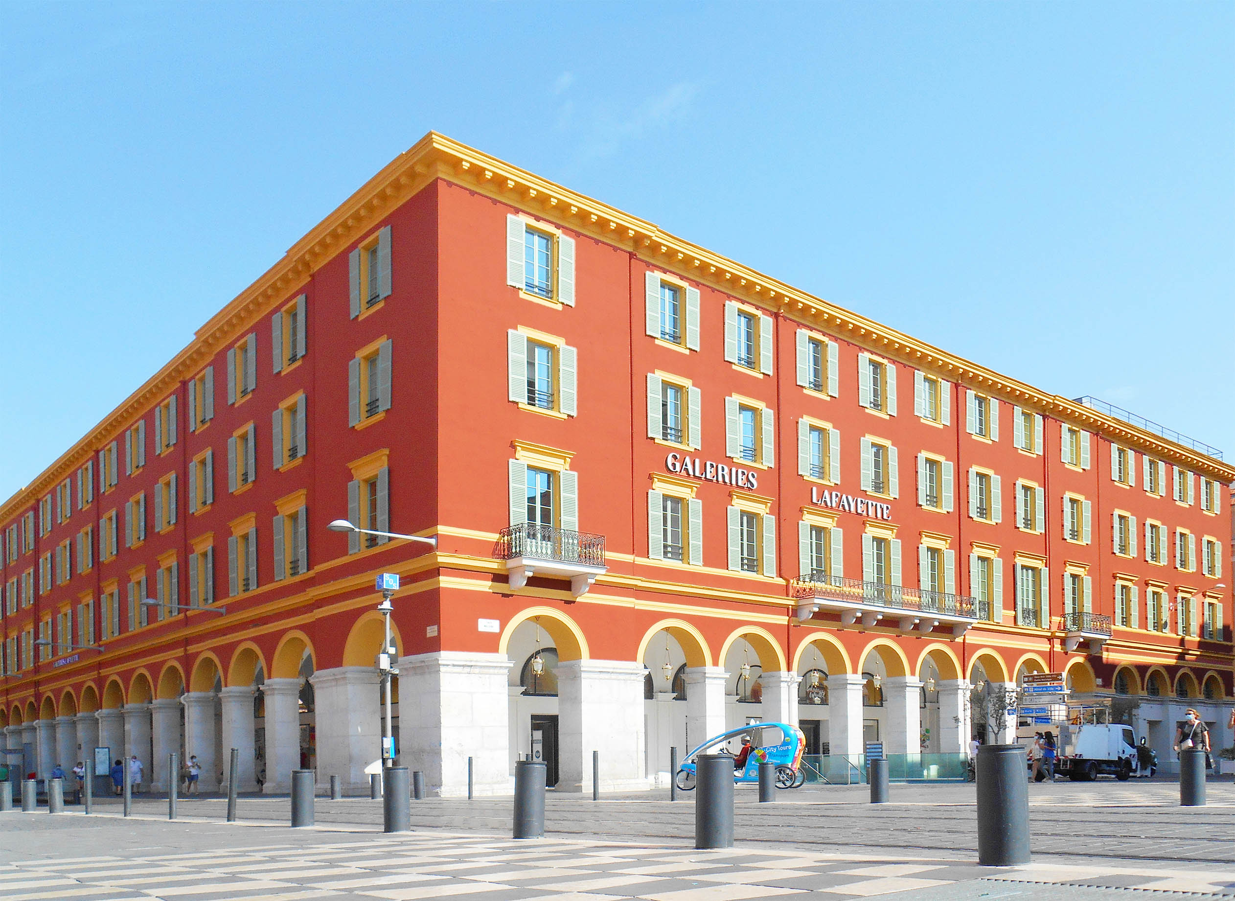 architecte billy goffard galeries lafayette nice 06 paca place massena