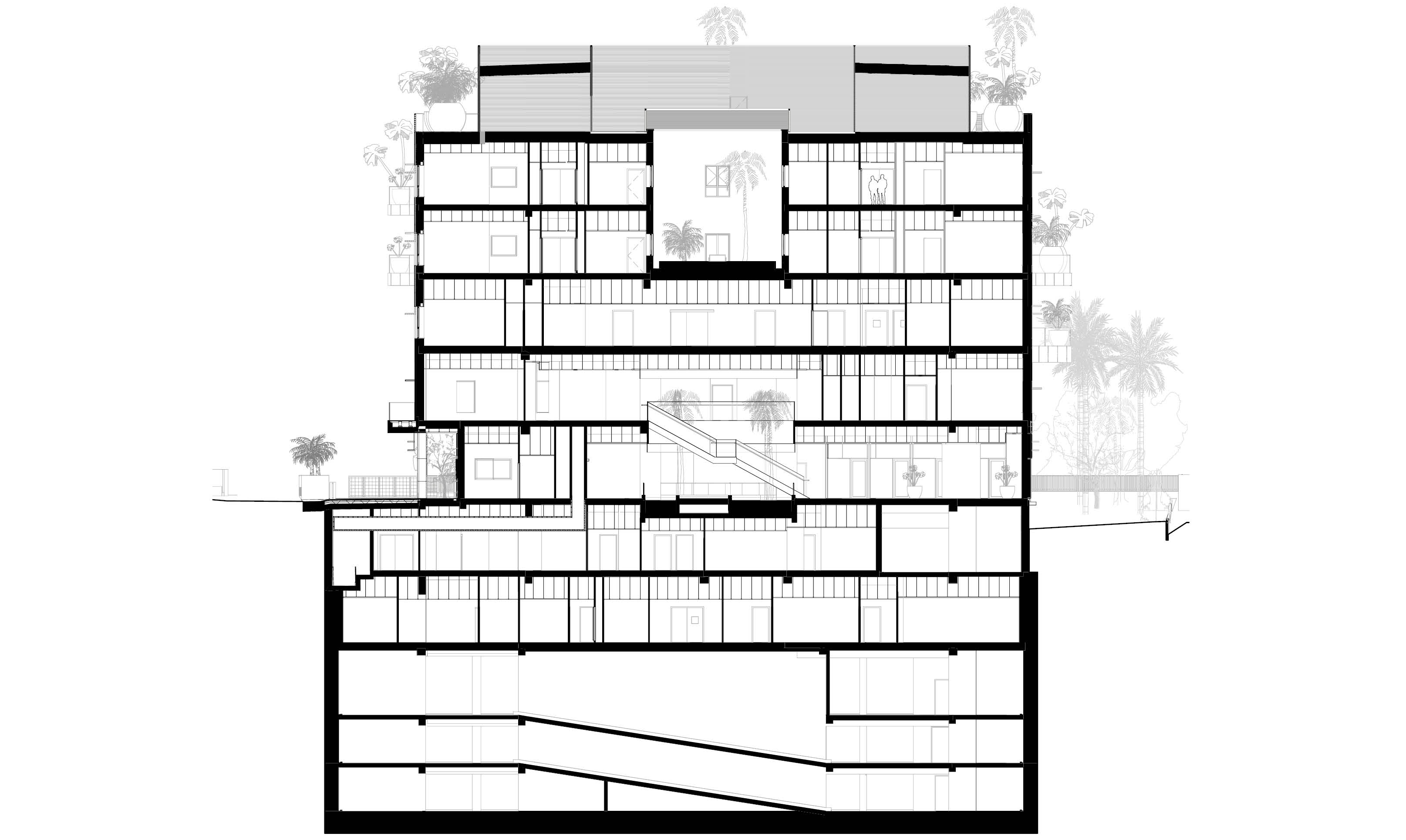 BILLY GOFFARD Billy Goffard AABG ICN CLINIQUE DU COEUR JEAN-LOUIS NOISIEZ Construction hôpital cardiaque Saint-Laurent-du-Var (06) architecture NICE PACA cardiologie chirurgie Bâtiment Durable Méditerranéen